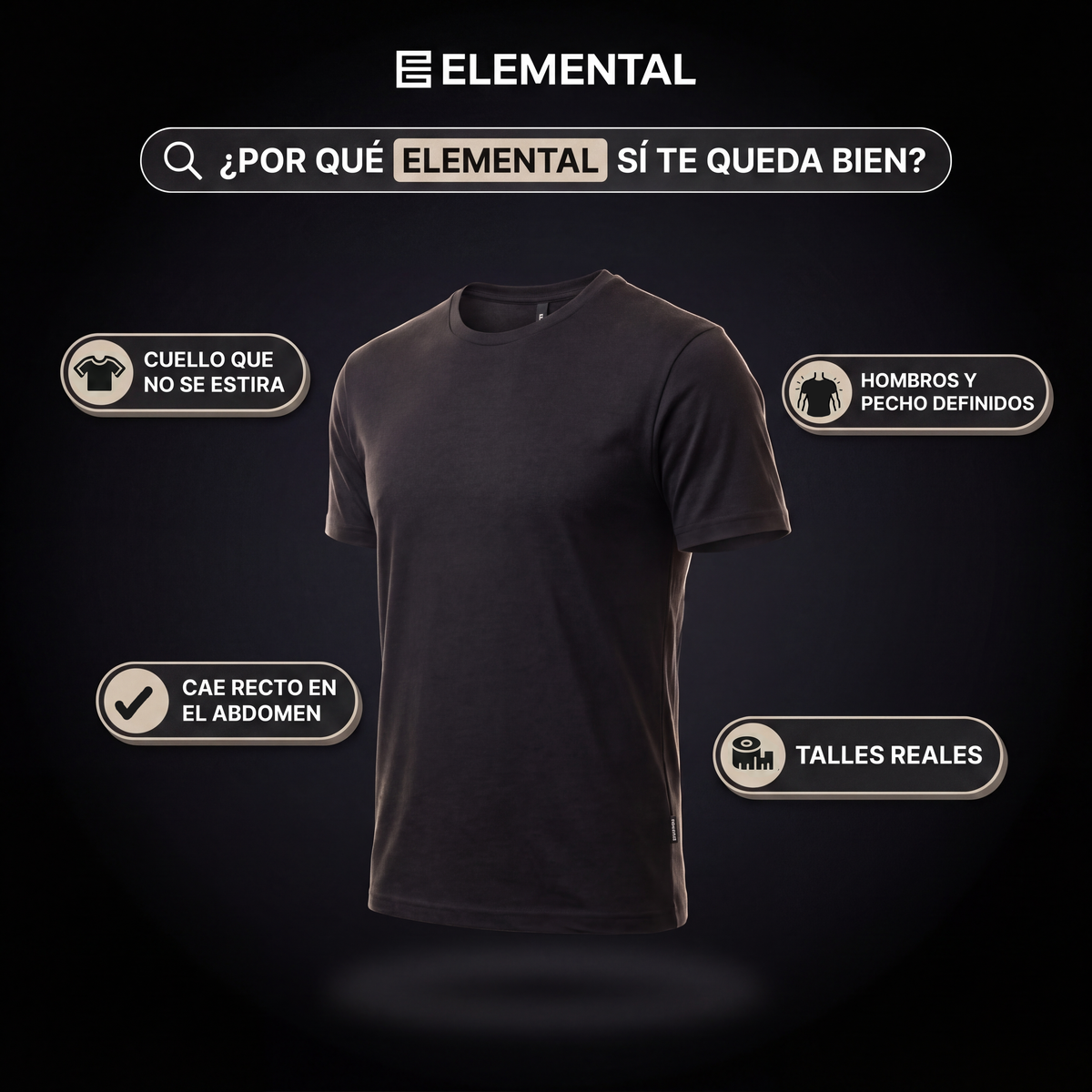 Pack Remeras Elemental