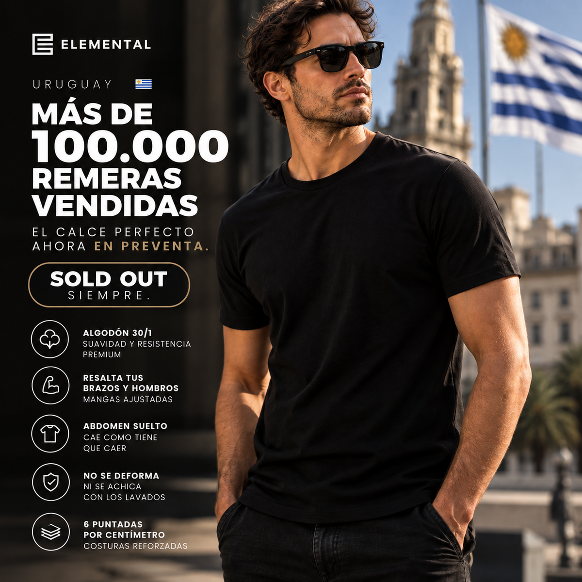 Pack Remeras Elemental