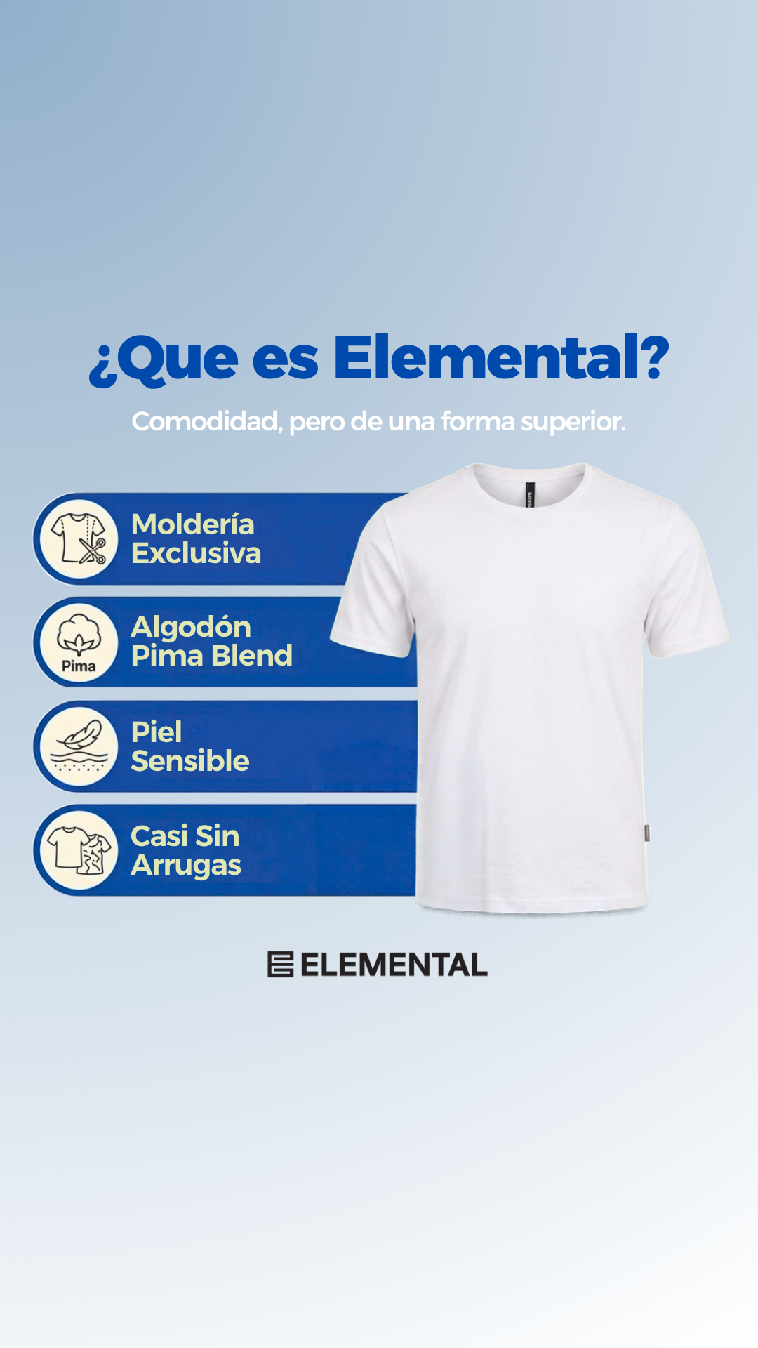Pack Remeras Elemental